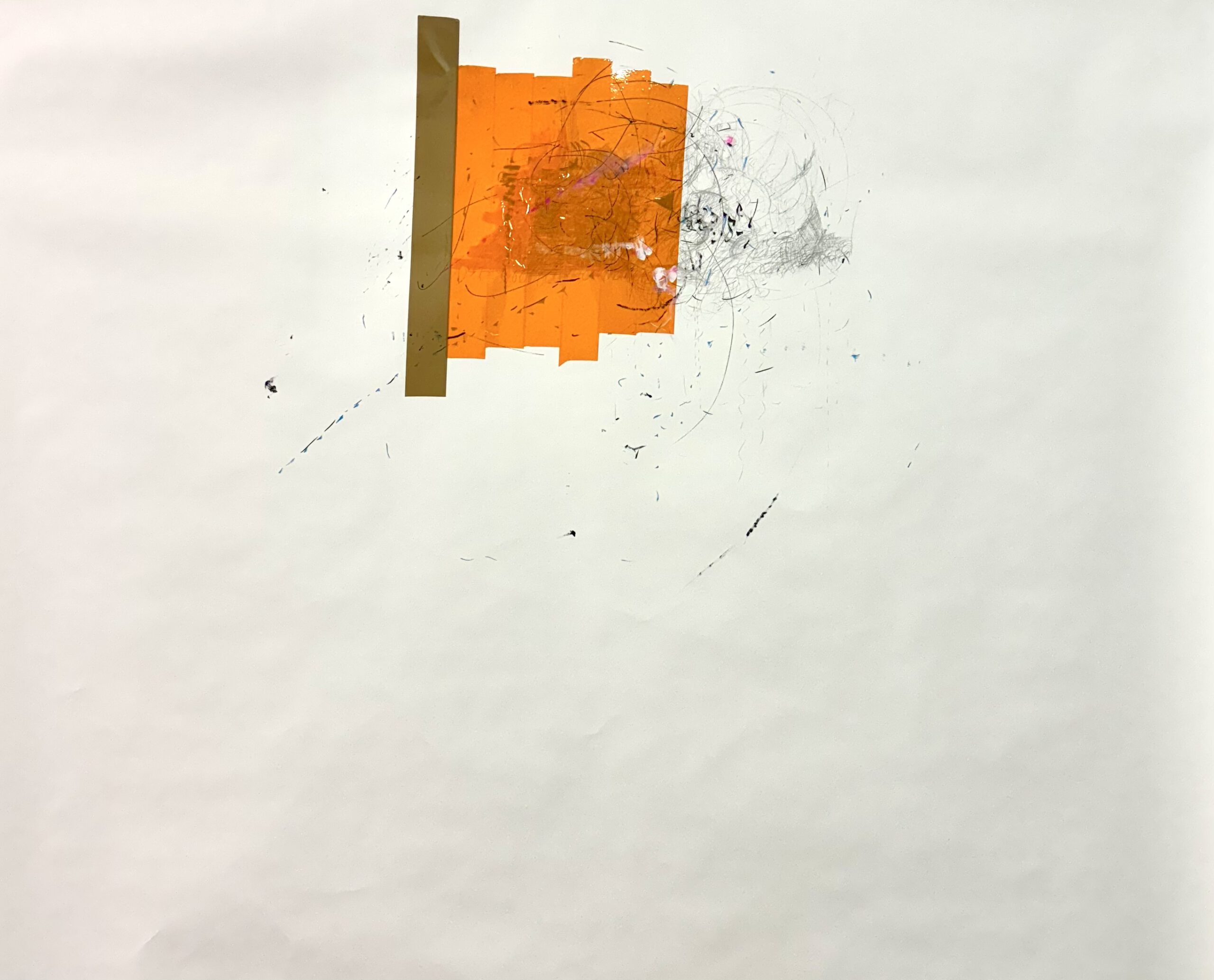 Aprikose
Veronika Wenger 2024
150 x 120 cm, marker, tape, pencil on paper