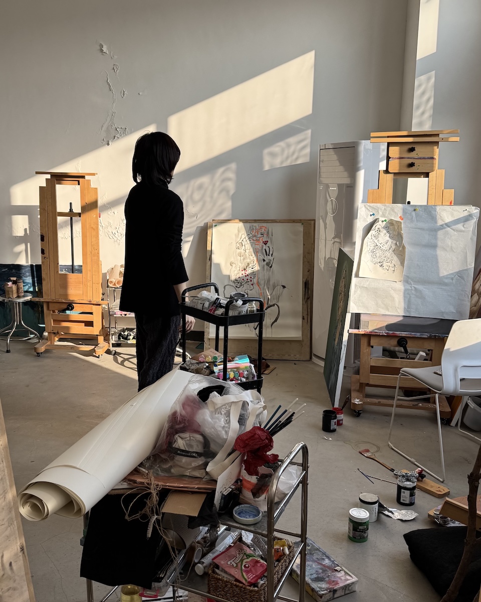 DISEGNO by Veronika WengerInternational Studio Course of Experimental Painting Department Hubei Institute of Fine Arts, Wuhan