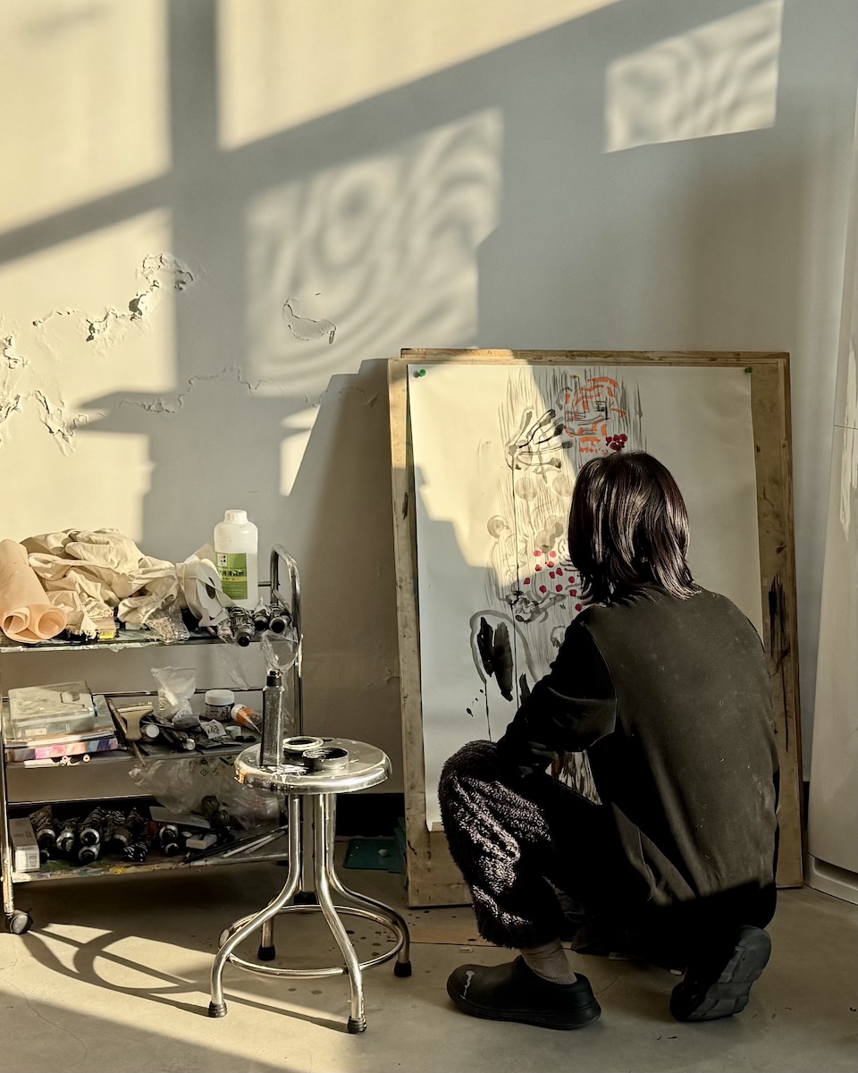 DISEGNO by Veronika WengerInternational Studio Course of Experimental Painting Department Hubei Institute of Fine Arts, Wuhan