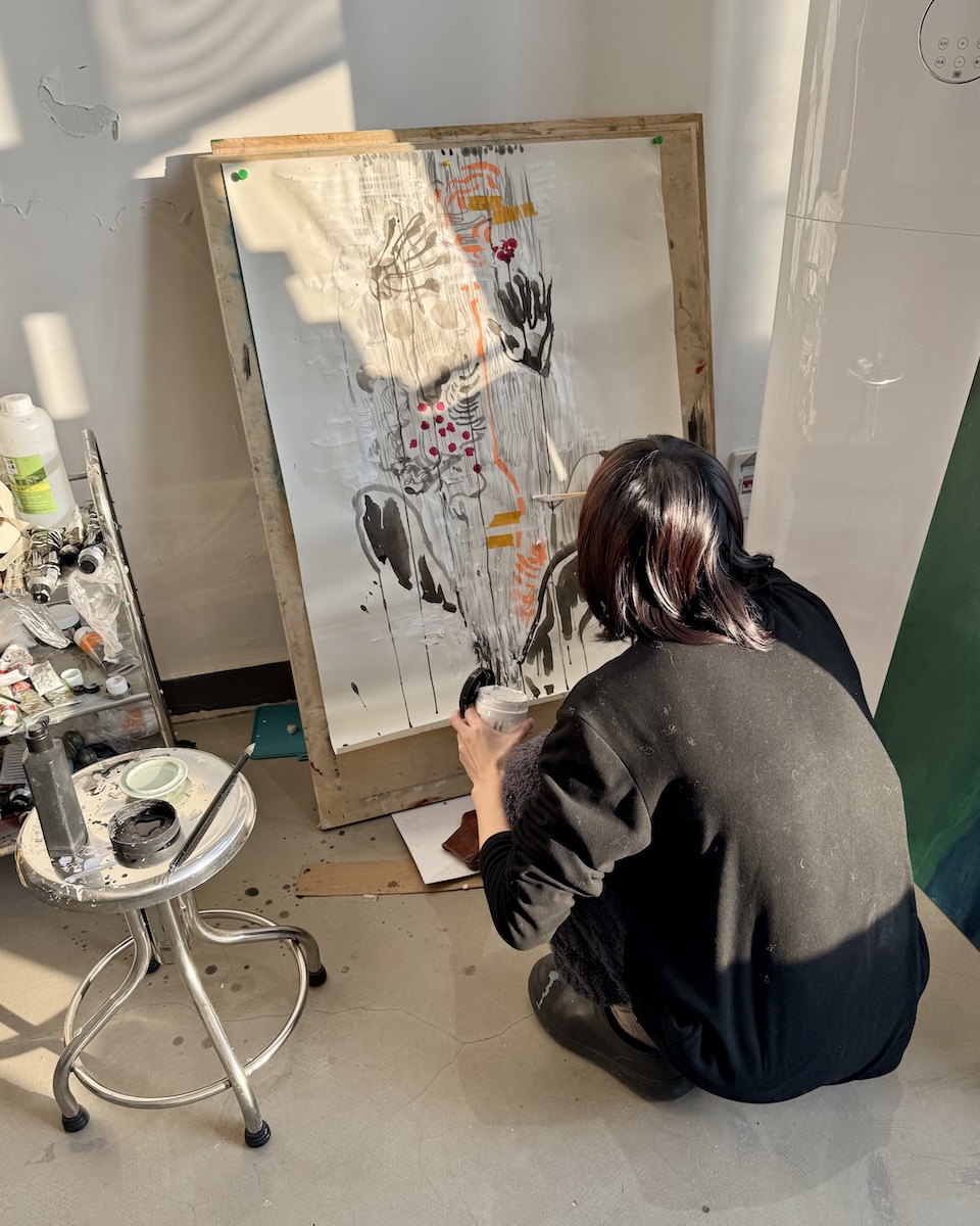 DISEGNO by Veronika WengerInternational Studio Course of Experimental Painting Department Hubei Institute of Fine Arts, Wuhan