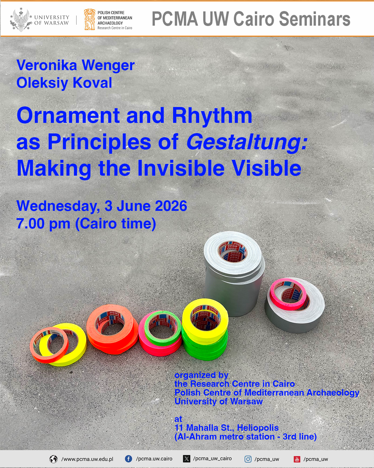 Ornament and Rhythm as Principles of Gestaltung: Making the Invisible Visible
