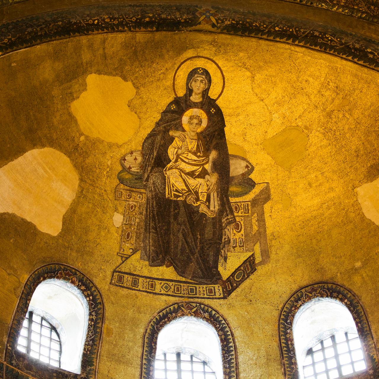 The Virgin and Child, Hagia Sophia