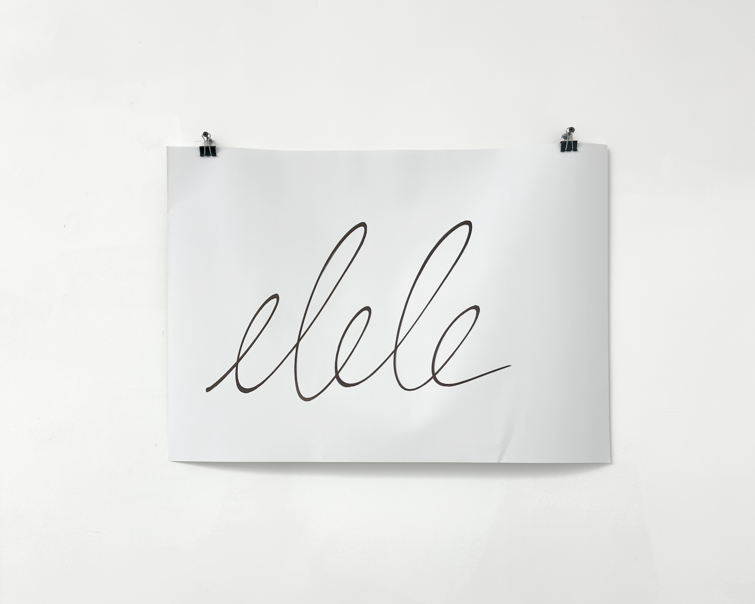 eleleVeronika Wenger 2026
50 x 70 cm, marker on paper
Songshan Lake Boxes Art Museum, Dongguan
Photo: Boxes Art Museum
