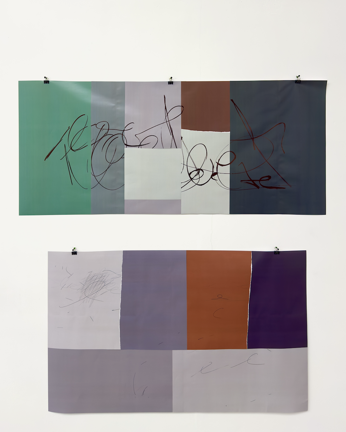 unten70 x 159 cm, marker on paper
e
Veronika Wenger 2026
83 x 134 cm, marker on paper
Songshan Lake Boxes Art Museum, Dongguan
Photo: Boxes Art Museum